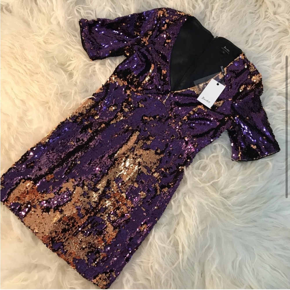 Bardot Sequin Dress - Picture 1 of 4